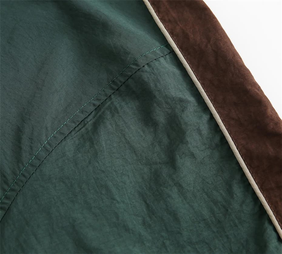 Vintage Patchwork Jackets Windbreaker Men Harajuku Casual Outdoor Jacket Mens Clothing Streetwear Hip Hop Spring New Jackets - Image 5